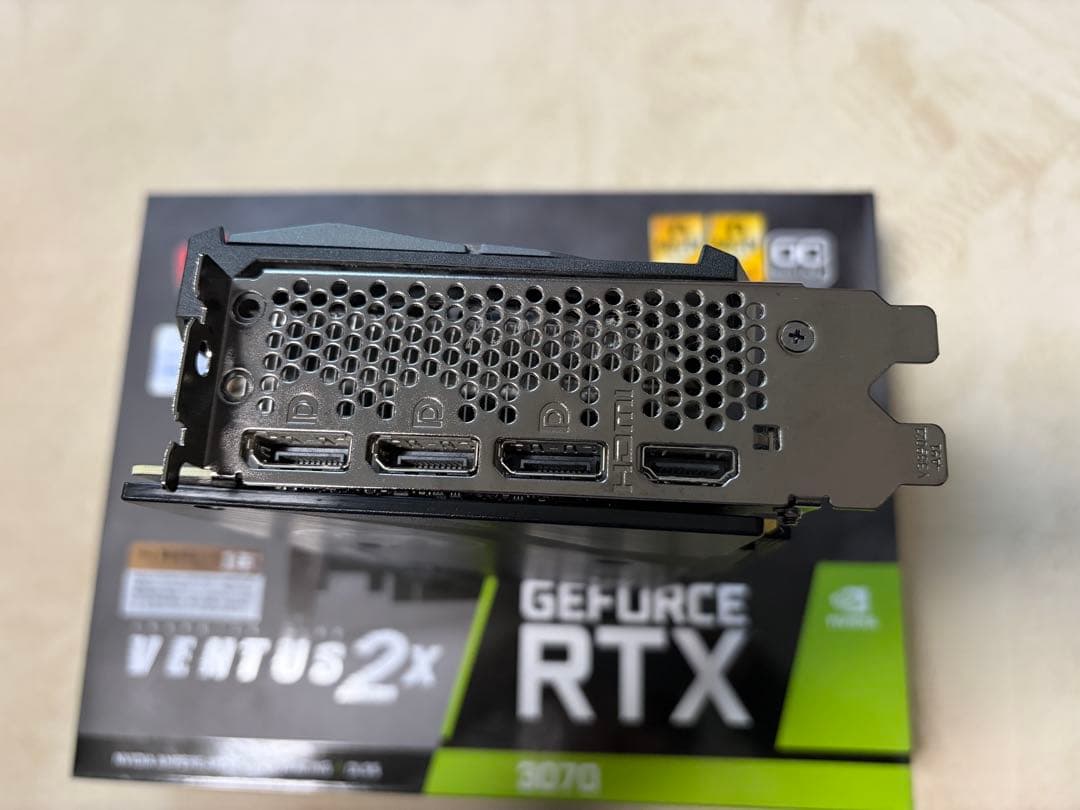 グラフィックボード・グラボ・ビデオカード MSI GeForce RTX 3070 Ventus 2X OC