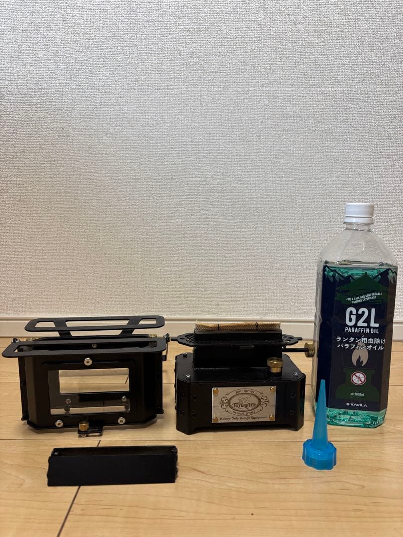 パラフィンオイルストーブ G2L(1.9L)オイル付