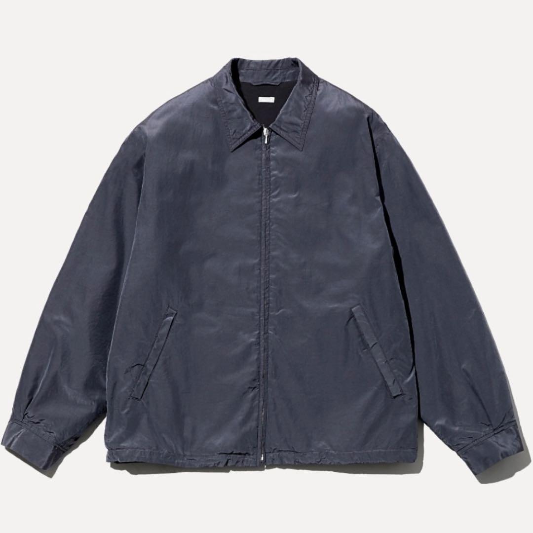 A.PRESSE アプレッセ Silk Taffeta Coach Jacket