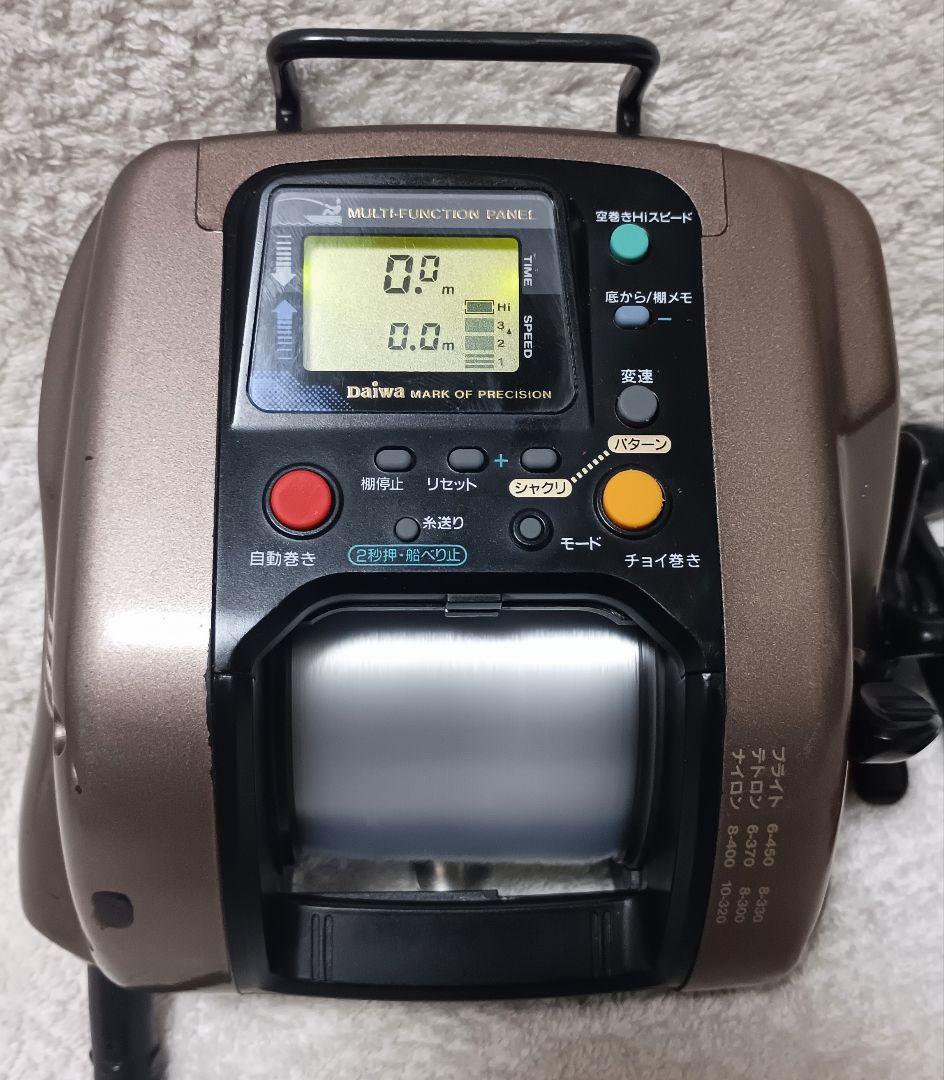 ダイワスーパータナコンSS-60電動リール！新品ライン&電源コード付動作快調