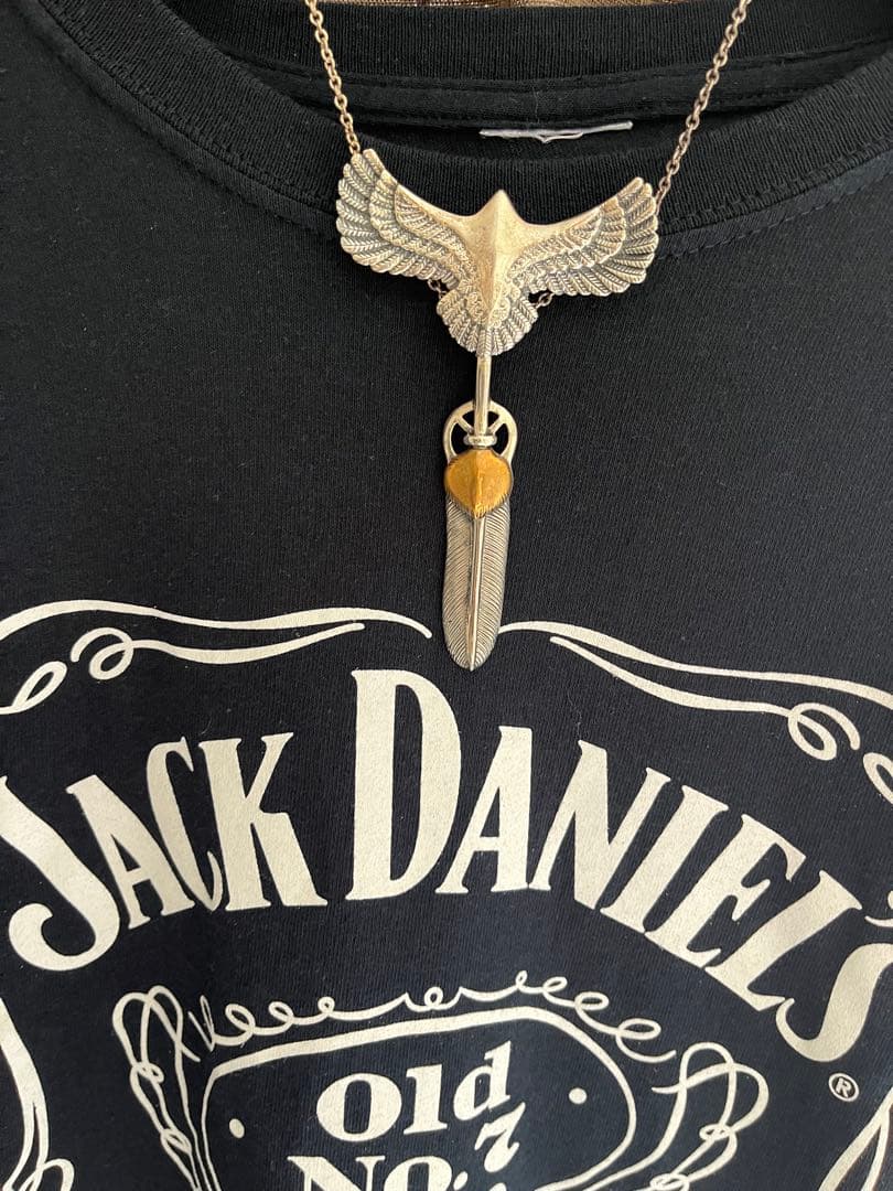 ❗️しか❗️年代品シルバー925ヴィンテージ　　　イーグルフェザーセット