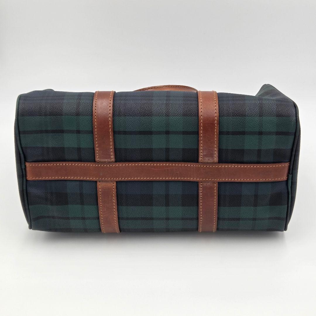【極美品】ポロラルフローレン チェック ボストンバッグ 旅行 ビンテージ ラスト