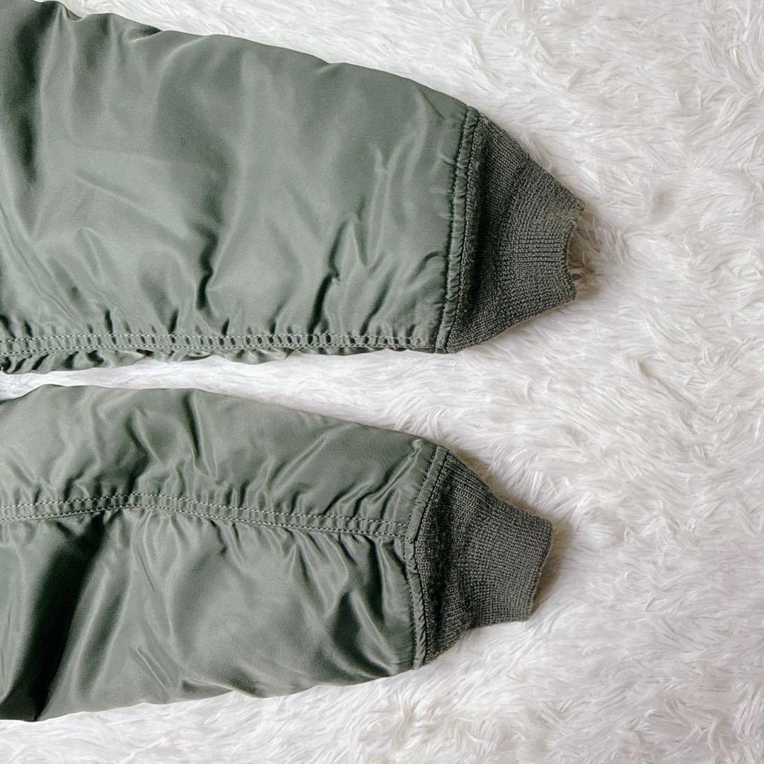 ✨美品✨ アビレックス MA-1 カーキ Mサイズ　リバーシブル 中綿　y2k