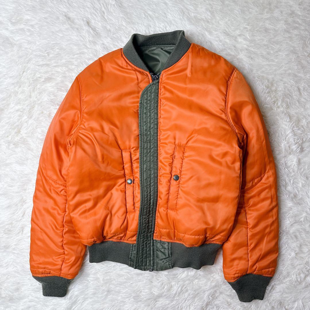 ✨美品✨ アビレックス MA-1 カーキ Mサイズ　リバーシブル 中綿　y2k