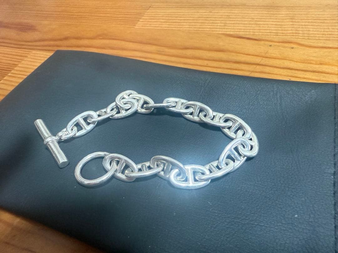 エルメス シェーヌ・ダンクル オマージュ　シルバー ブレスレット❗️SV925製