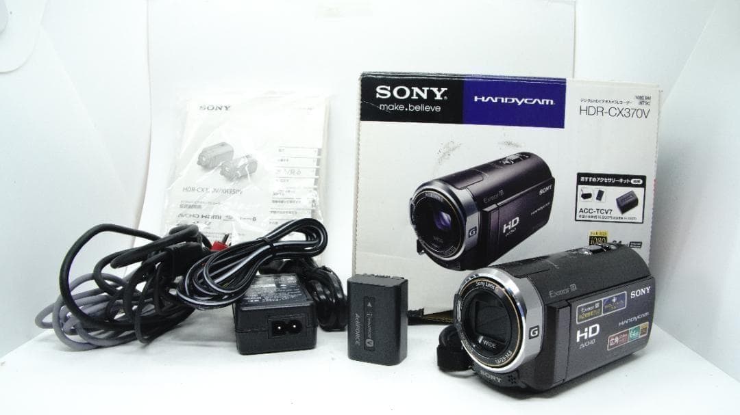 【W2121】 SONY Handycam HDR-CX370V ソニー