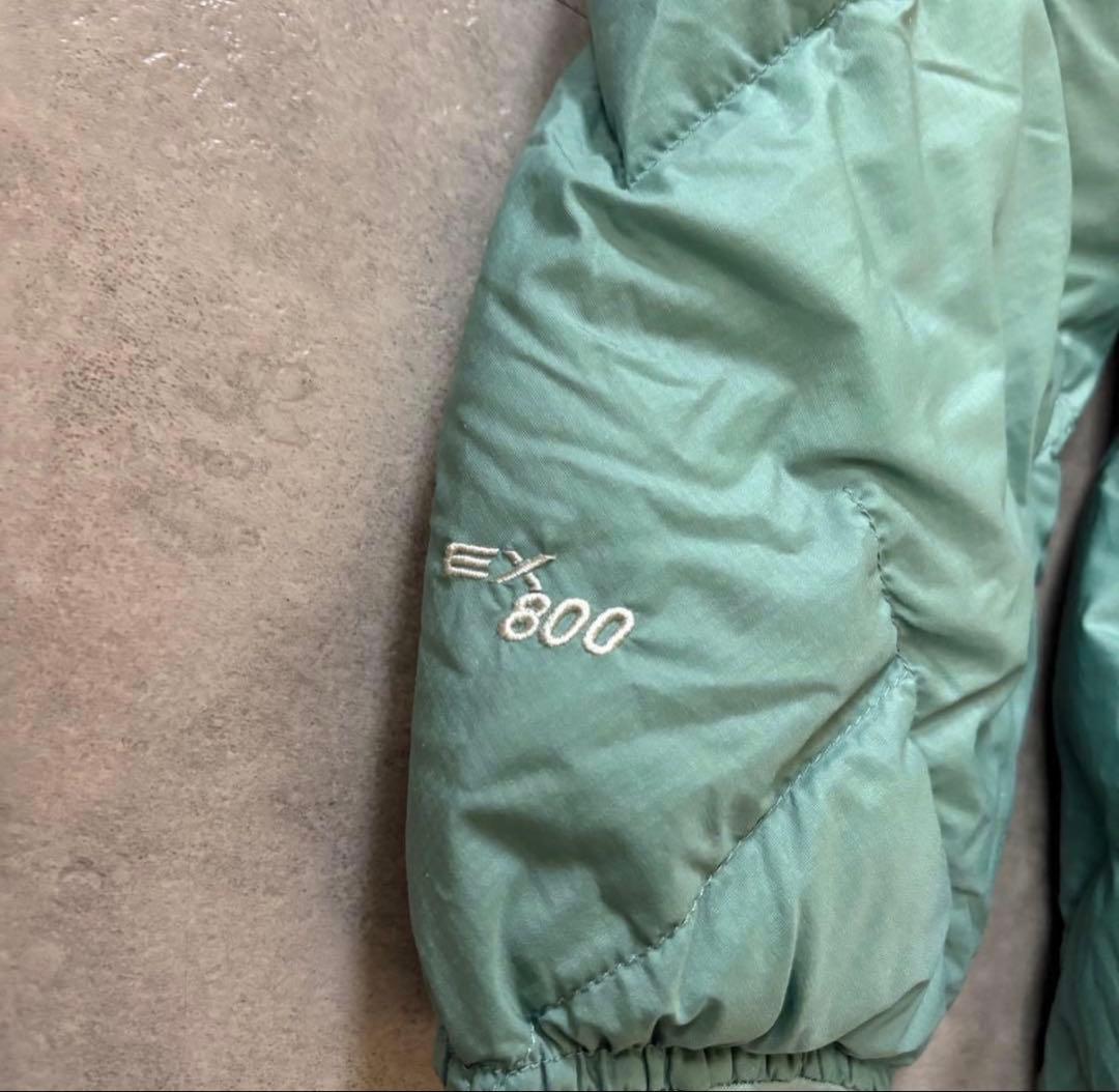 【入手困難❗️】水色mont-bell ネージュダウンパーカ　ドローコード付き！M