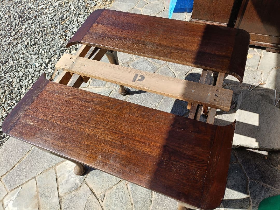 さ*と様 アンティーク家具 ドローリーフテーブル 1940年 イギリス