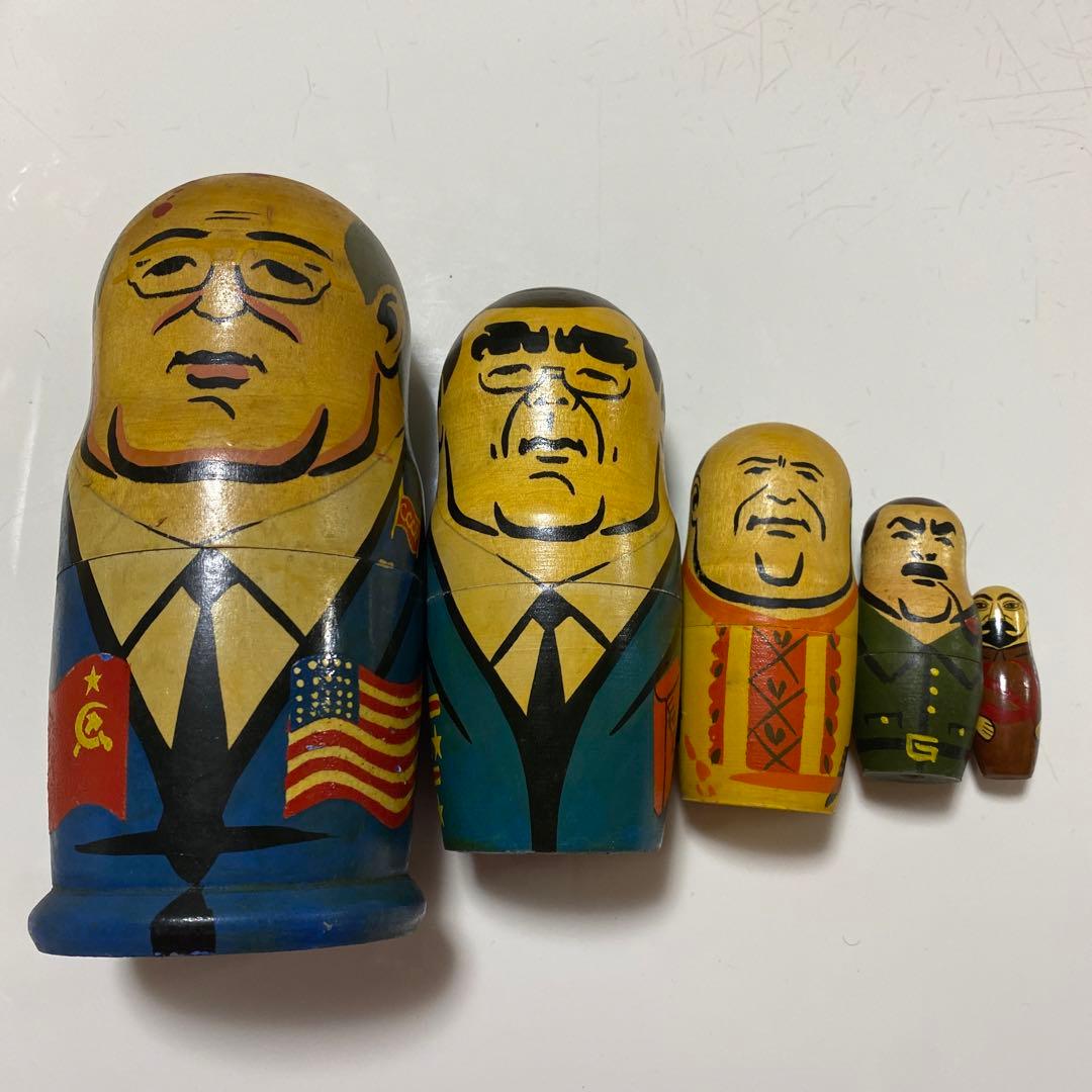 ゴルバチョフ　マトリョーシカ　ソ連×米国友好