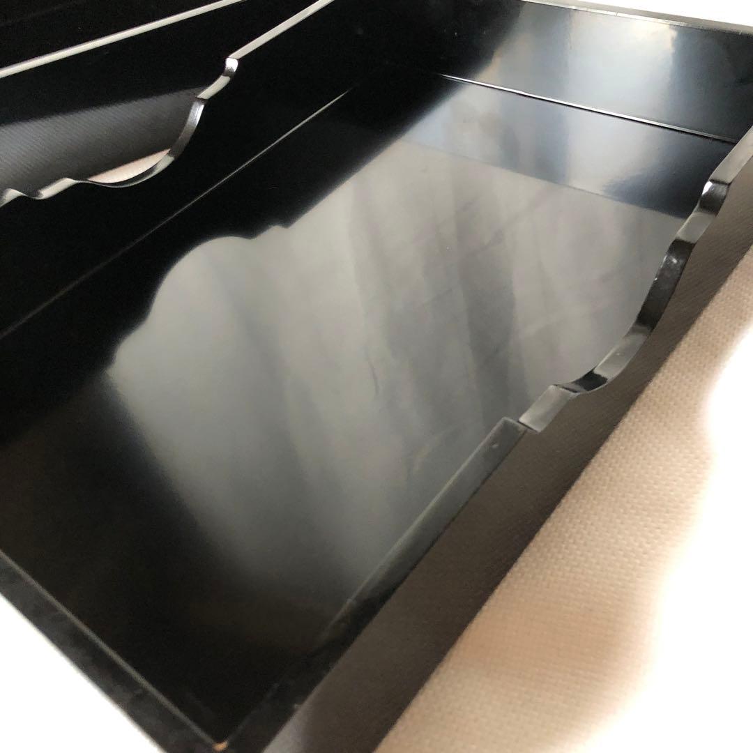 文庫箱　木製塗り物