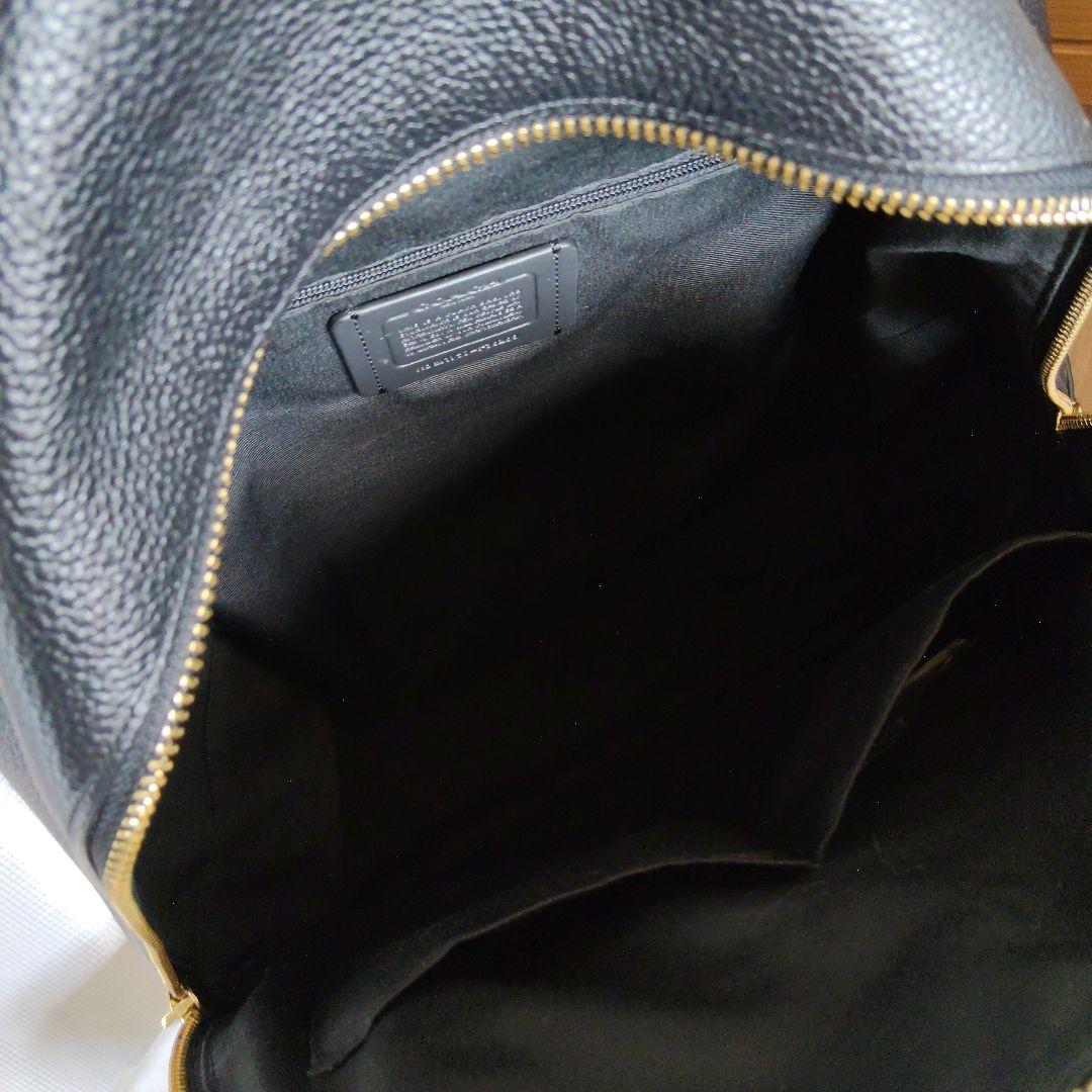COACH　リュック　ブラック
