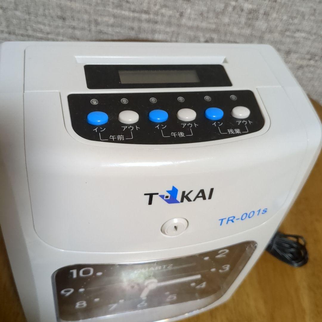 ★箱入カード付美品　TOKAI タイムレコーダーTR-001s 6欄印字