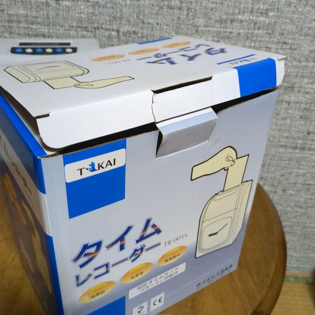 ★箱入カード付美品　TOKAI タイムレコーダーTR-001s 6欄印字