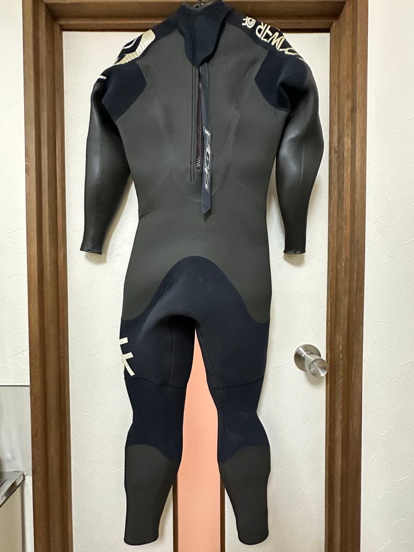 ウェットスーツ　フルスーツ グレー・ネイビー 背面ファスナー