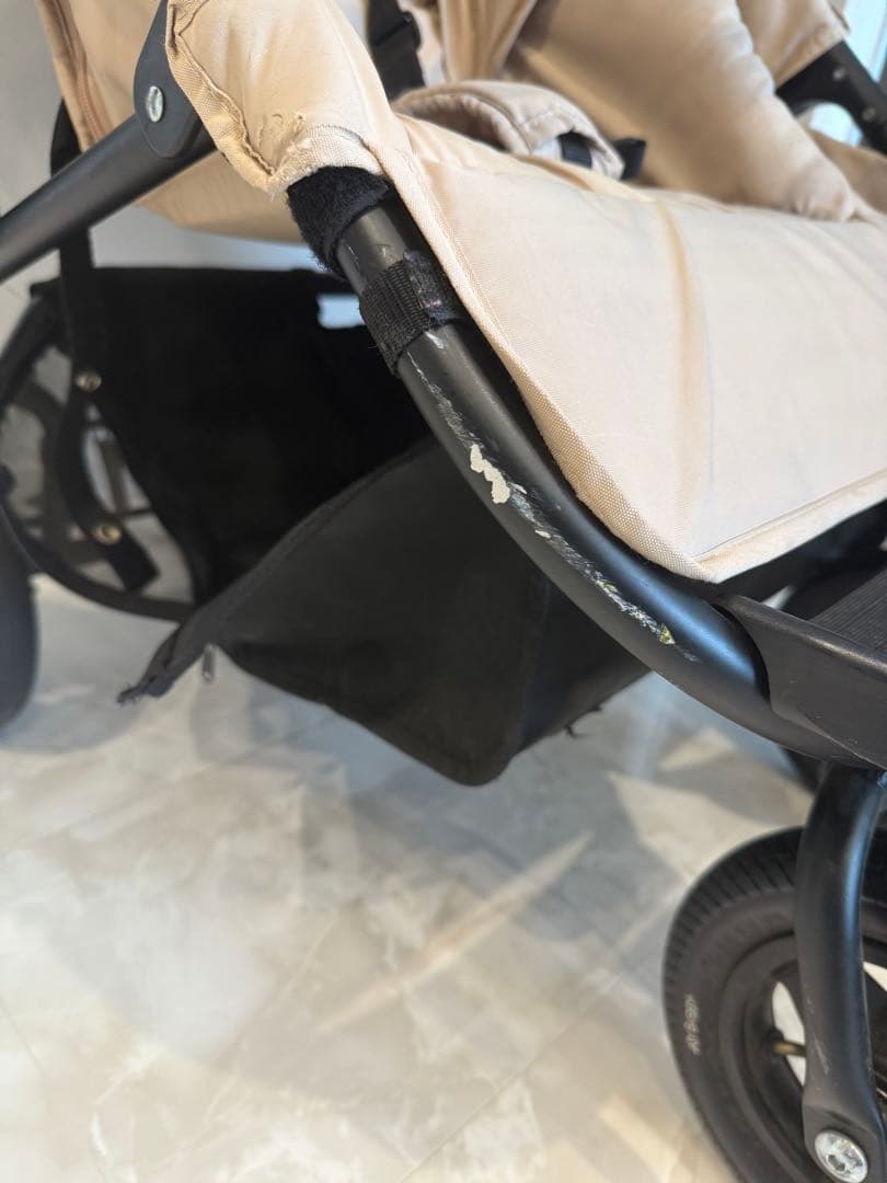【付属品付き✨】エアバギー ココダブル キャメル 2人乗り ベビーカー　双子