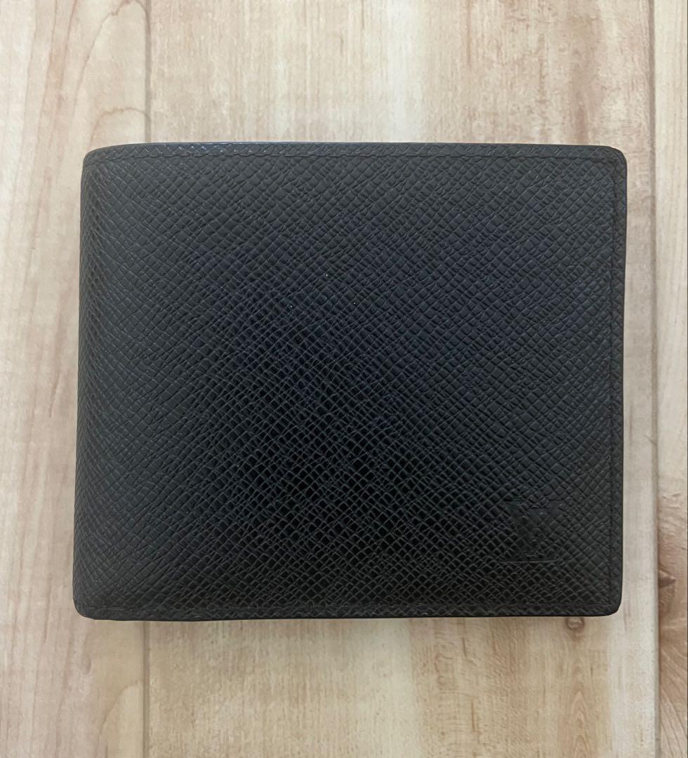 ルイヴィトン　ポルトフォイユ・アメリゴNM 黒 タイガ