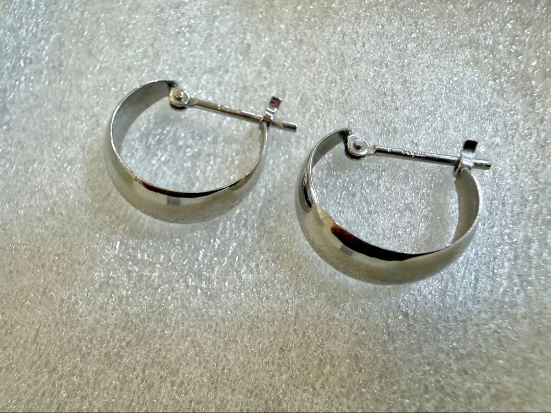 TSUTSUMI ツツミ フープピアス プラチナピアス