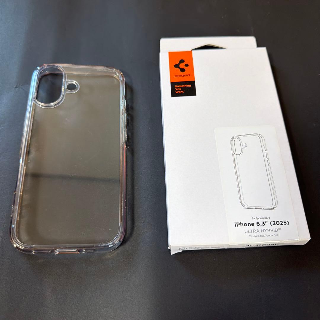 Apple iPhone17（Spigen製ケース+フィルム+Anker充電器）