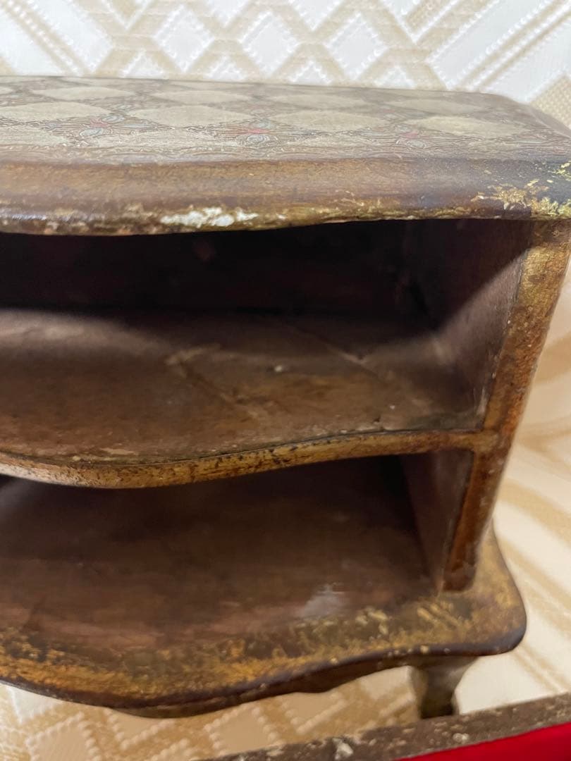 フランスアンティーク風　小物入れ　小引き出し　ブロカント