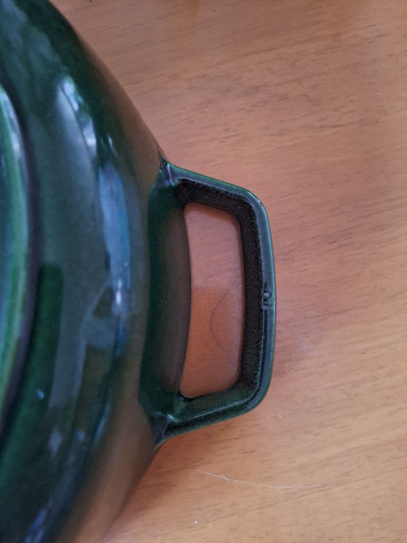 【美品】STAUBストウブ ブレイザーソテーパン　バジル グリーン　28cm