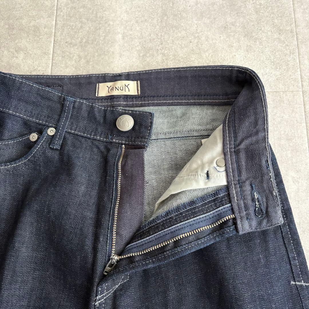 極美品✨近年 YANUK ワイドフレアデニム ワンウォッシュ OWI 23