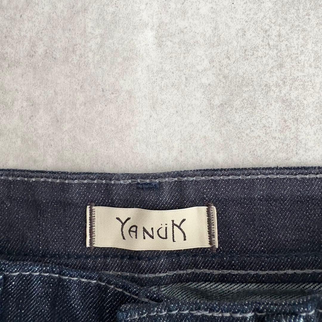 極美品✨近年 YANUK ワイドフレアデニム ワンウォッシュ OWI 23