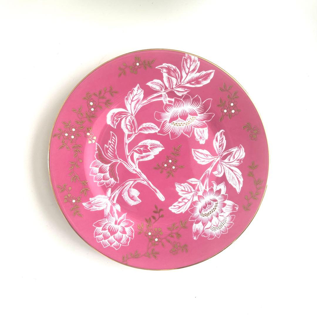 新品 ウェッジウッド ワンダーラスト カメリア トンキン ピンク20cmプレート