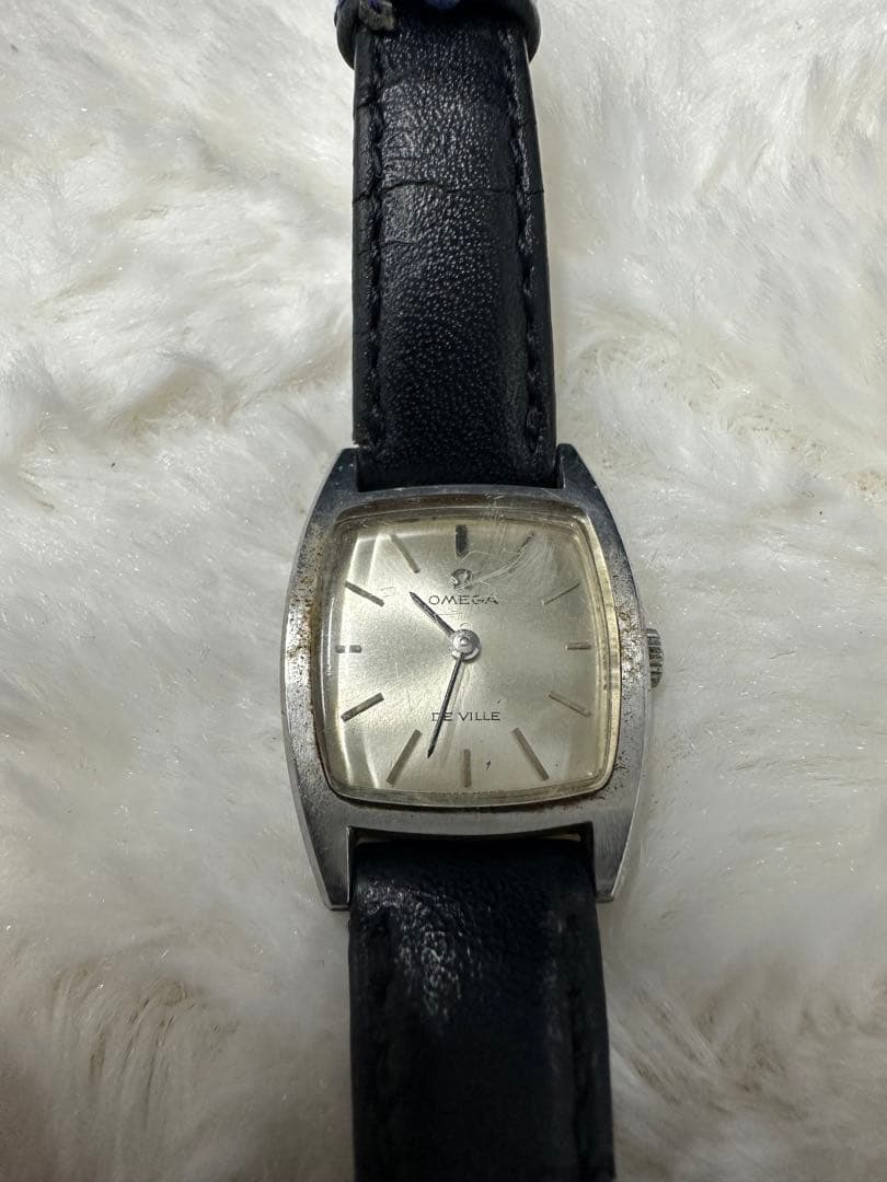 オメガ　デビル　手巻き　レディース