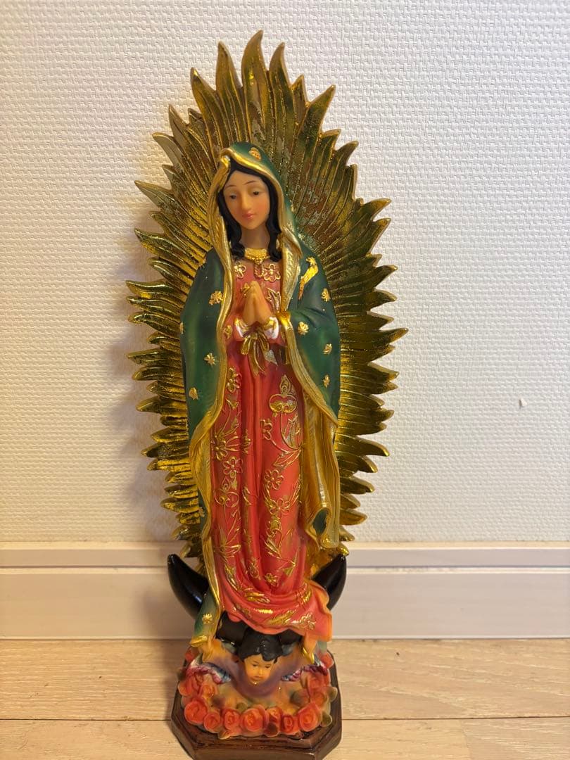 グアダルーペ　マリア像　フィギュア　置物　メキシコ　ローライダー　ガレージ　特大