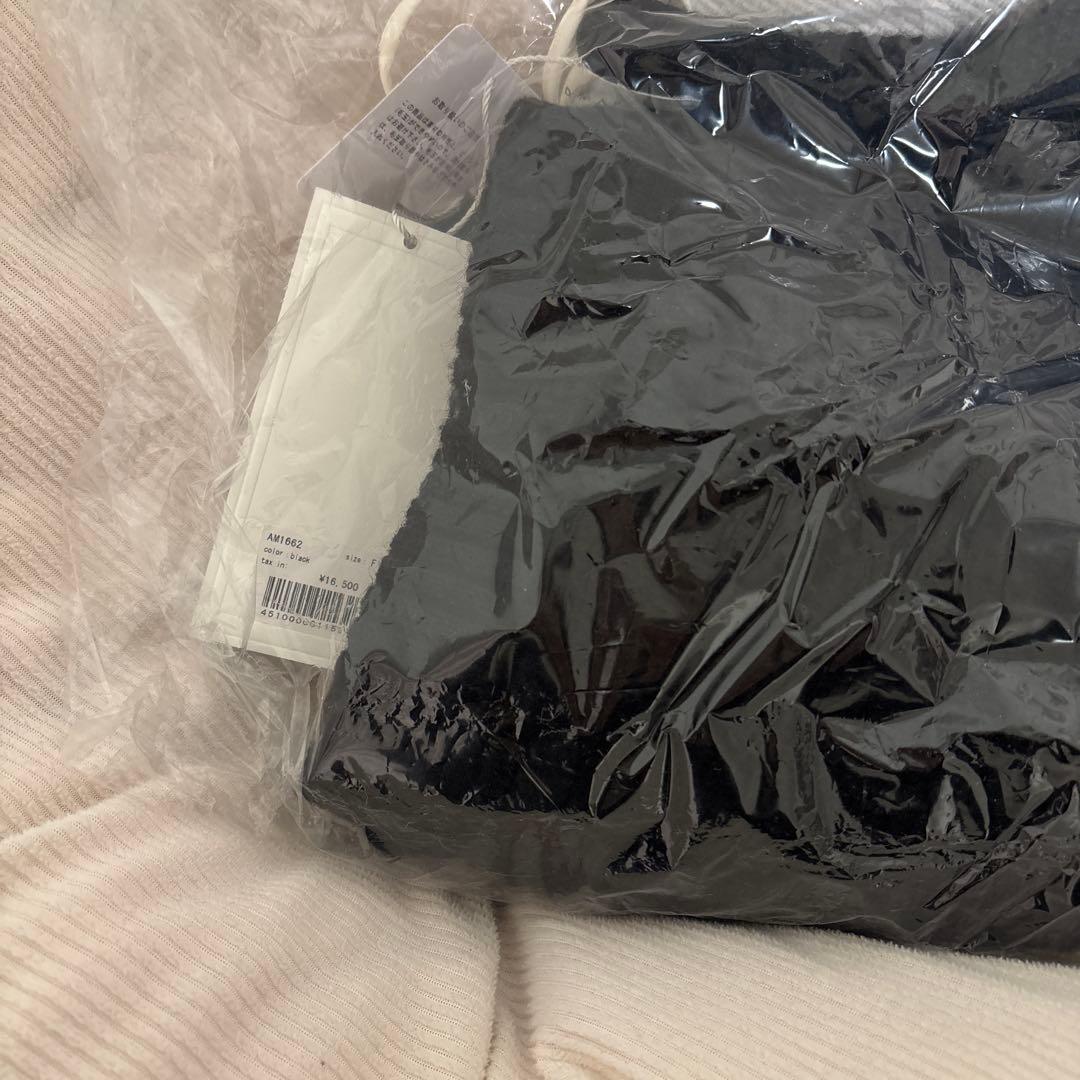 トップス andmary Twiggy tweed ribbon set tops