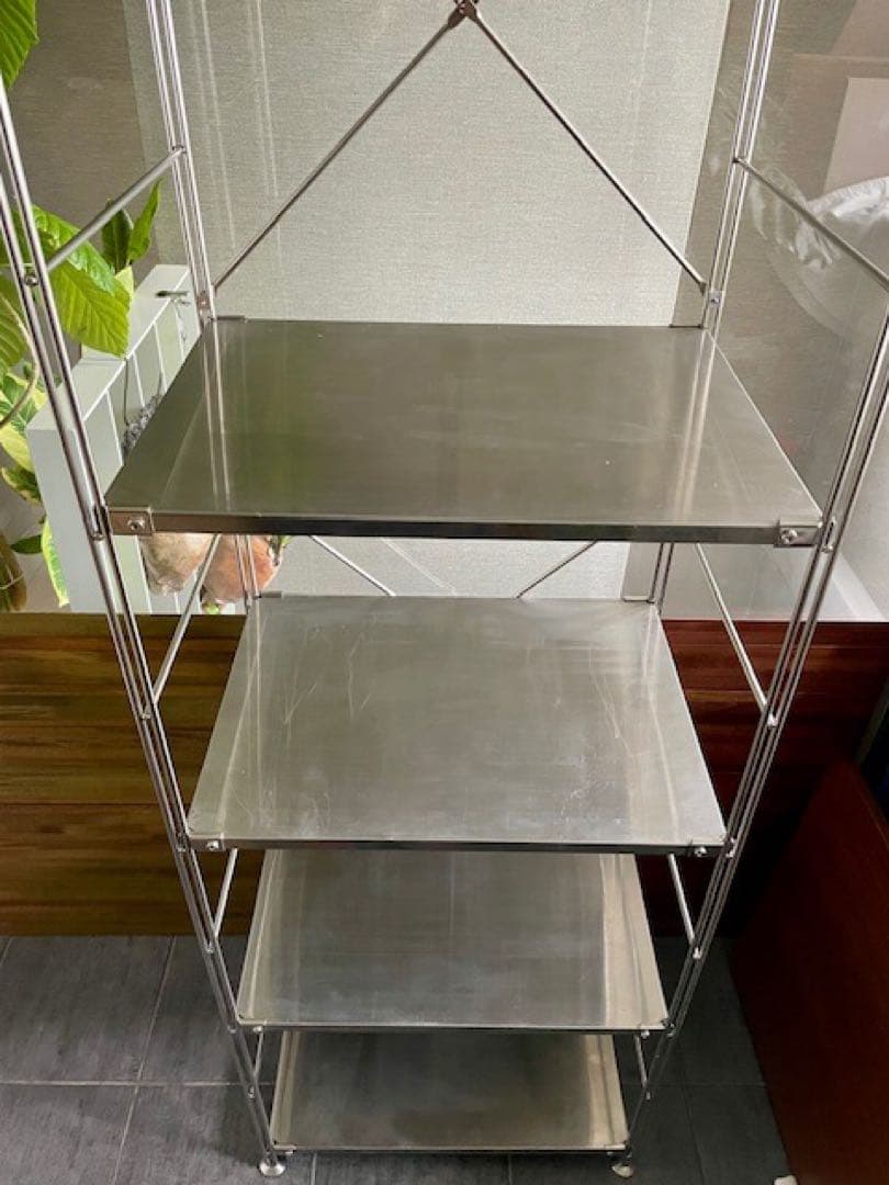 TN KING◾️無印良品 ステンレスユニットシェルフ特大 6段ALLステン
