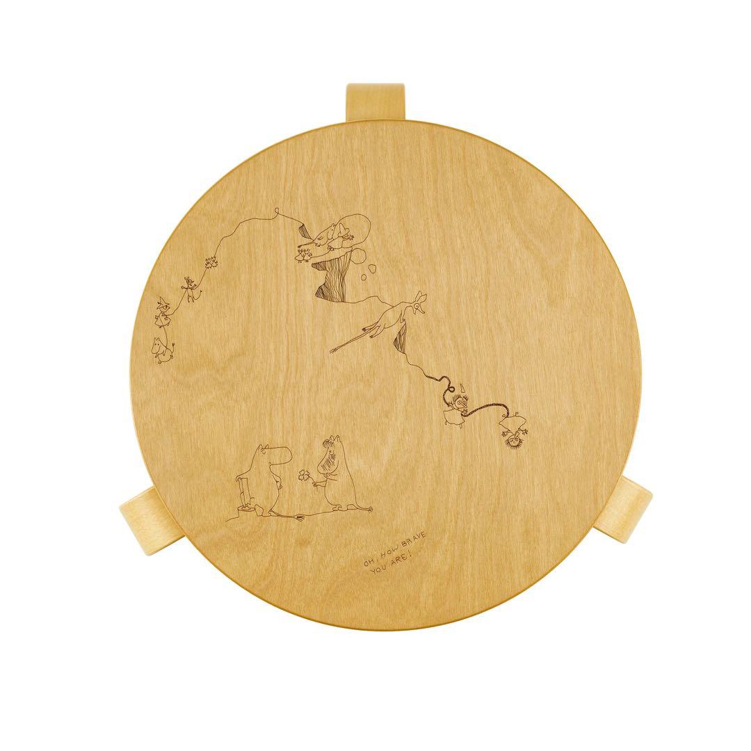 Stool 60 Celebratinon Artek ＋ Moomin