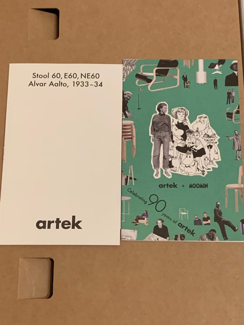 Stool 60 Celebratinon Artek ＋ Moomin