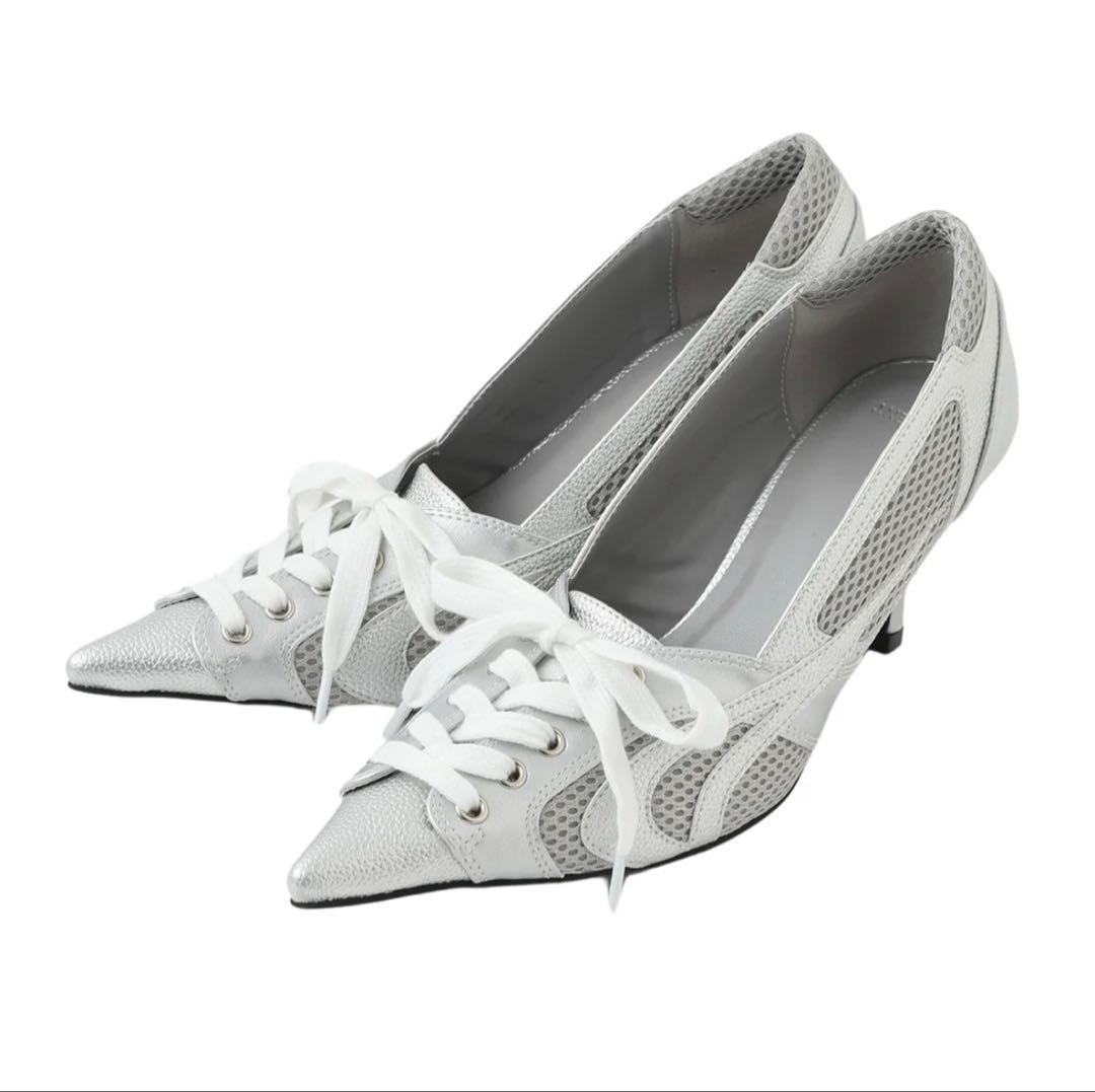 Hybrid sneaker pumps アクレント