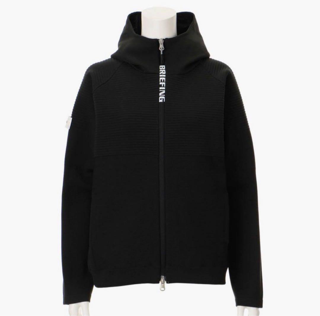 【今期新作・タグ付き】完売品 BRIEFING レディース ニットパーカー 黒M
