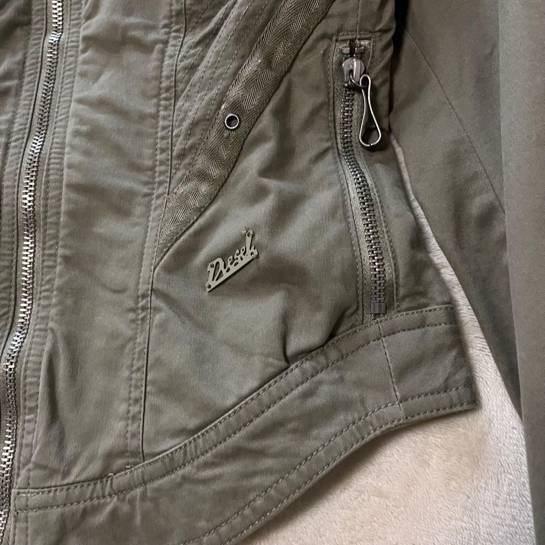ジャケット・アウター 00s DIESEL archive military jacket y2k