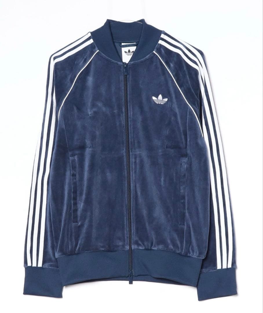 新品！！adidas ベロアトラックトップ
