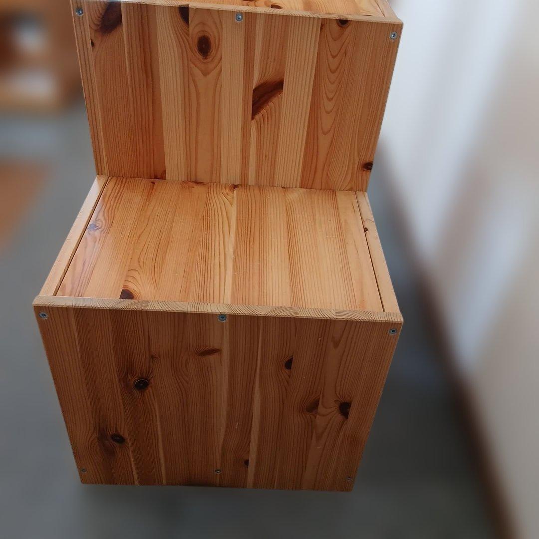 すずりんイケア トロファスト 収納棚　IKEA　階段　棚板1枚付き