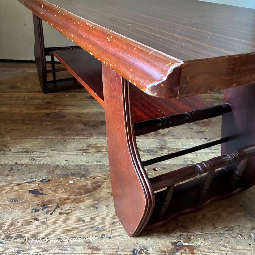 国産ヴィンテージ レトロ マガジンラック センターテーブル