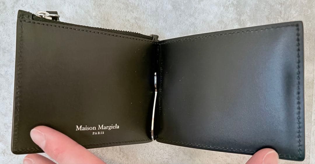 【美品】Maison Margiela マネークリップ付き財布