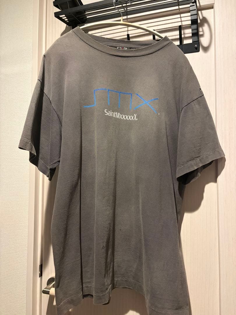 【正規品】SAINT MICHAEL / SS TEE SM6 BLACK