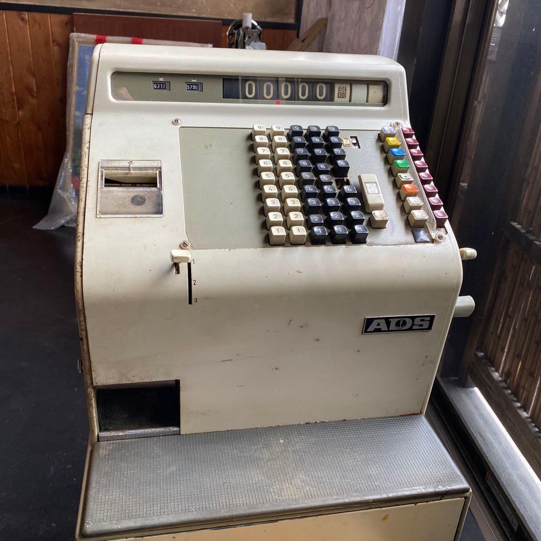 古道具　昭和レトロ　レジスター　アンティーク