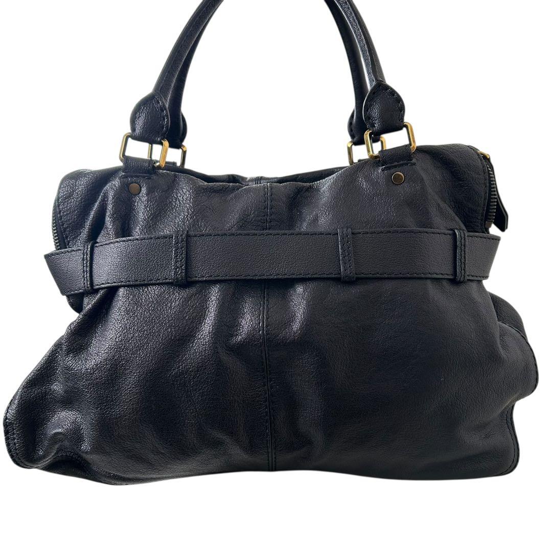 バッグ BURBERRY vintage totebag leather emblem
