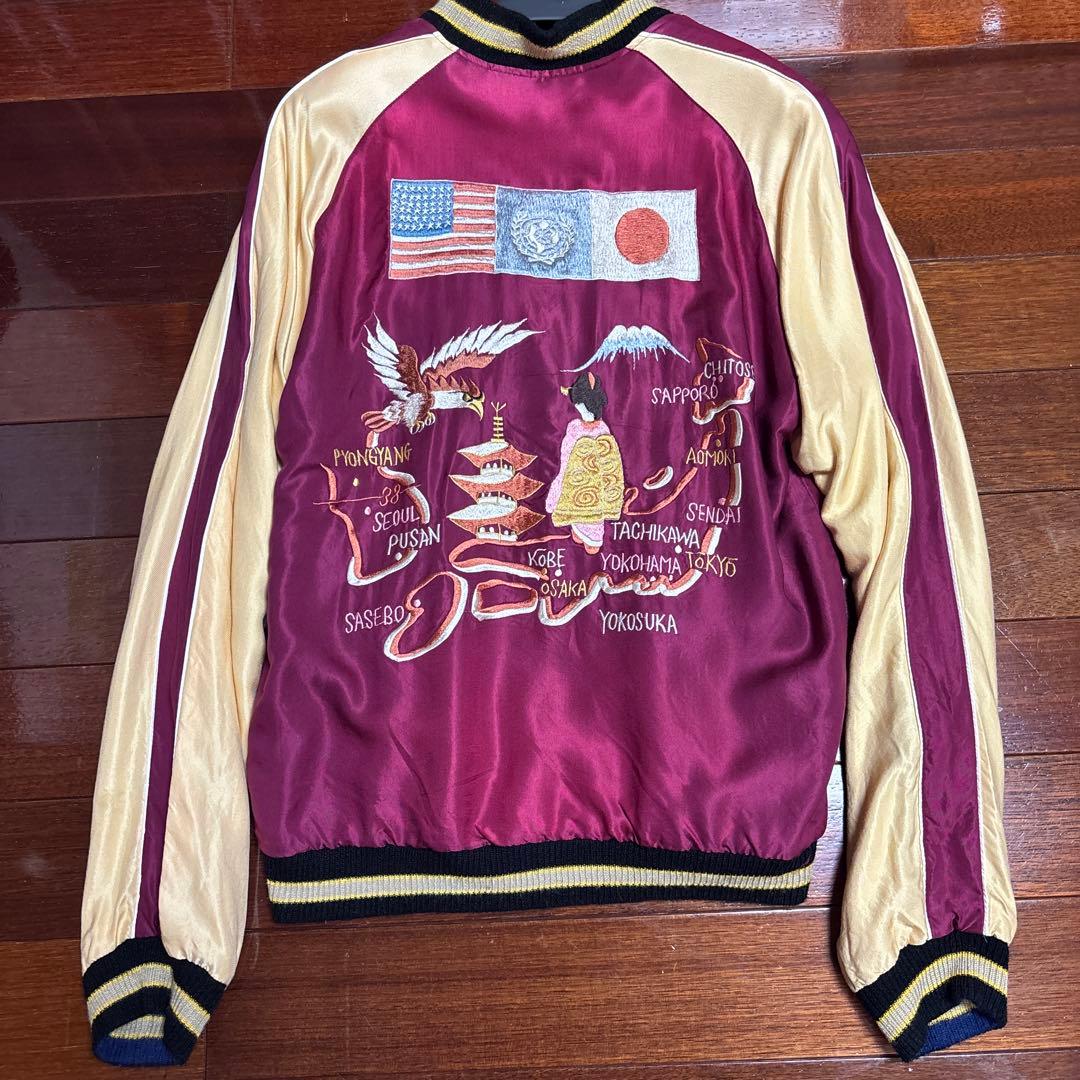 テーラー東洋 SOUVENIR JACKET AGING MODEL スカジャン