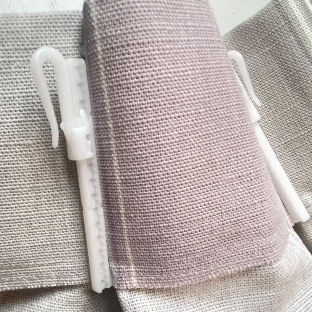 ローラアシュレイ★ストライプ 未使用カーテン 1枚 幅128×丈93㎝