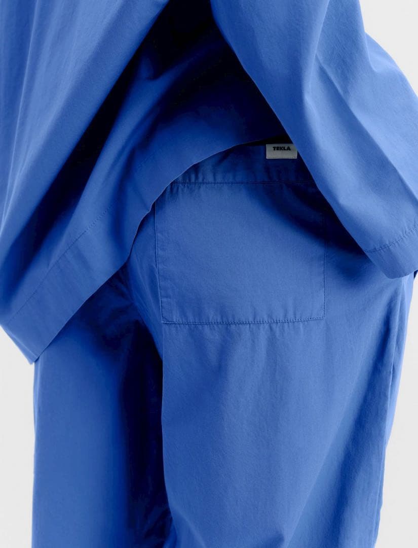 ルームウェア・パジャマ TEKLA Poplin pants  Blue
