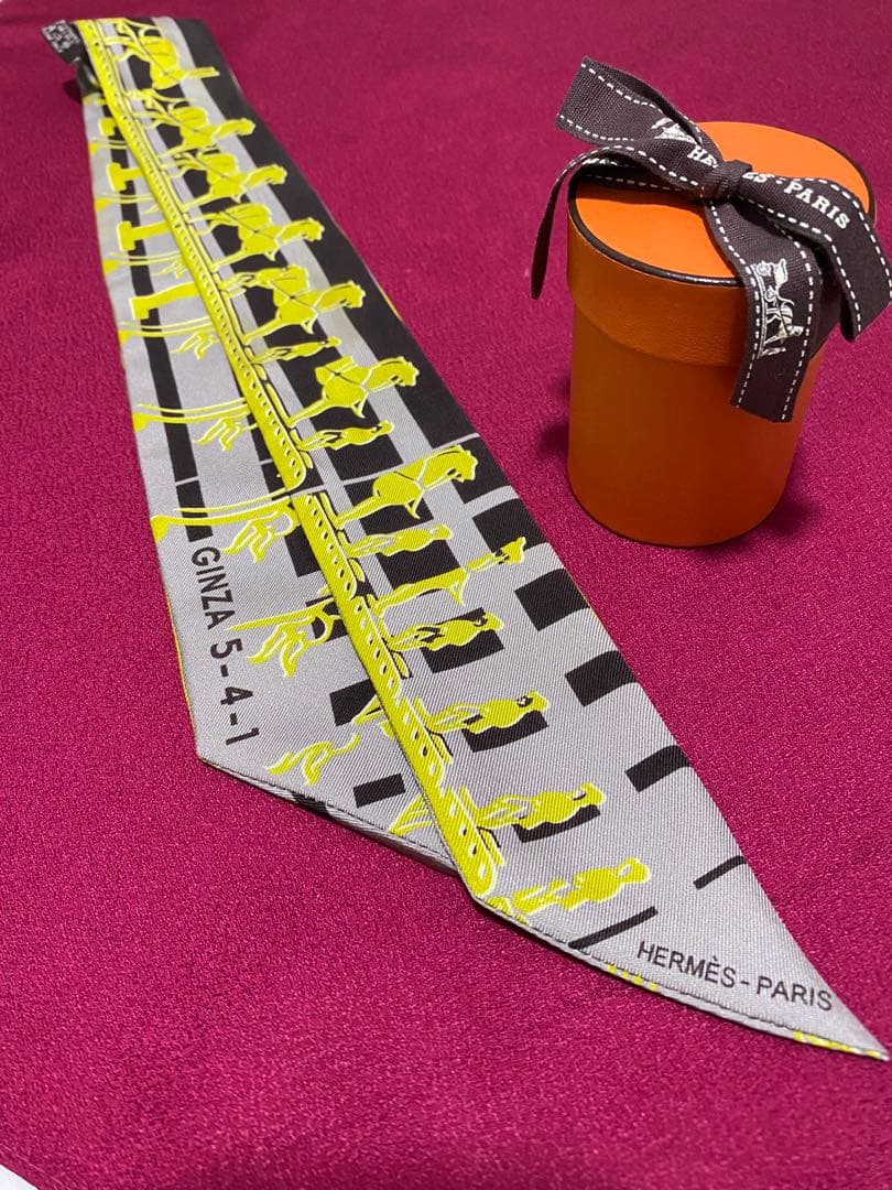 u*e様 エルメス ツイリー 銀座限定【住所入】激レアHERMES GINZA