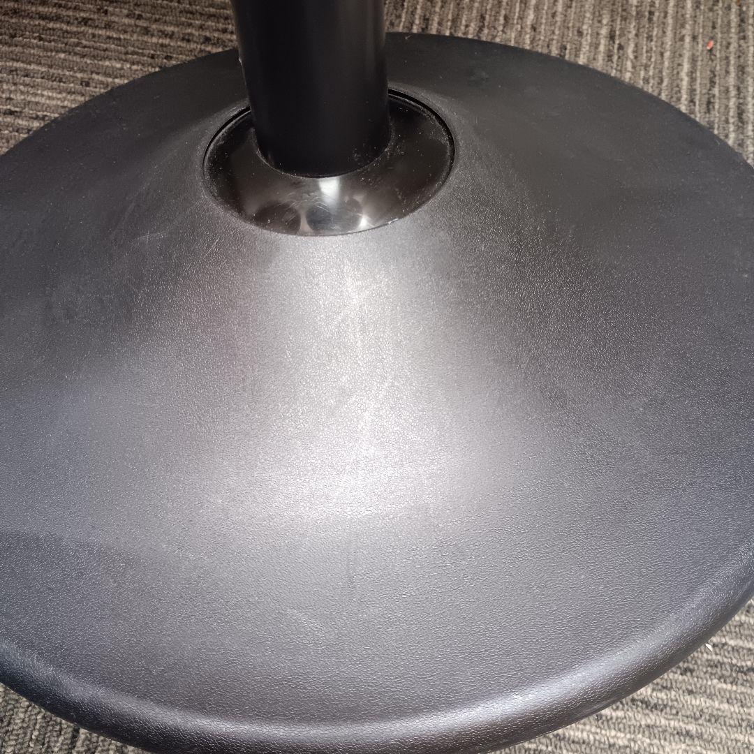 オカムラ　ピルエット　昇降　回転　スツール　スイング脚　グレー　ブラック脚