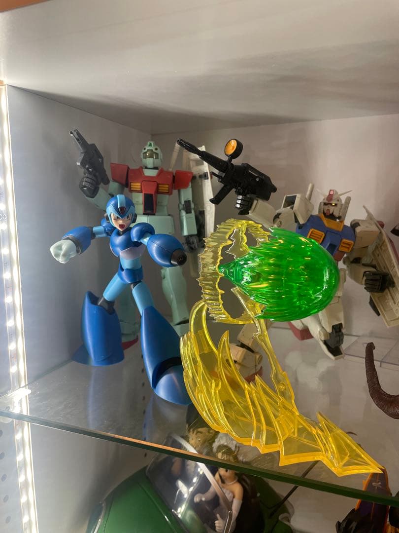 【組立済】コトブキヤ ロックマンX ロックマン　ゼロ プラモデル　セット