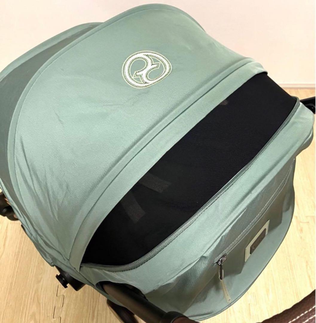 美品 送料無料 cybex サイベックス coya コヤ リーフグリーン
